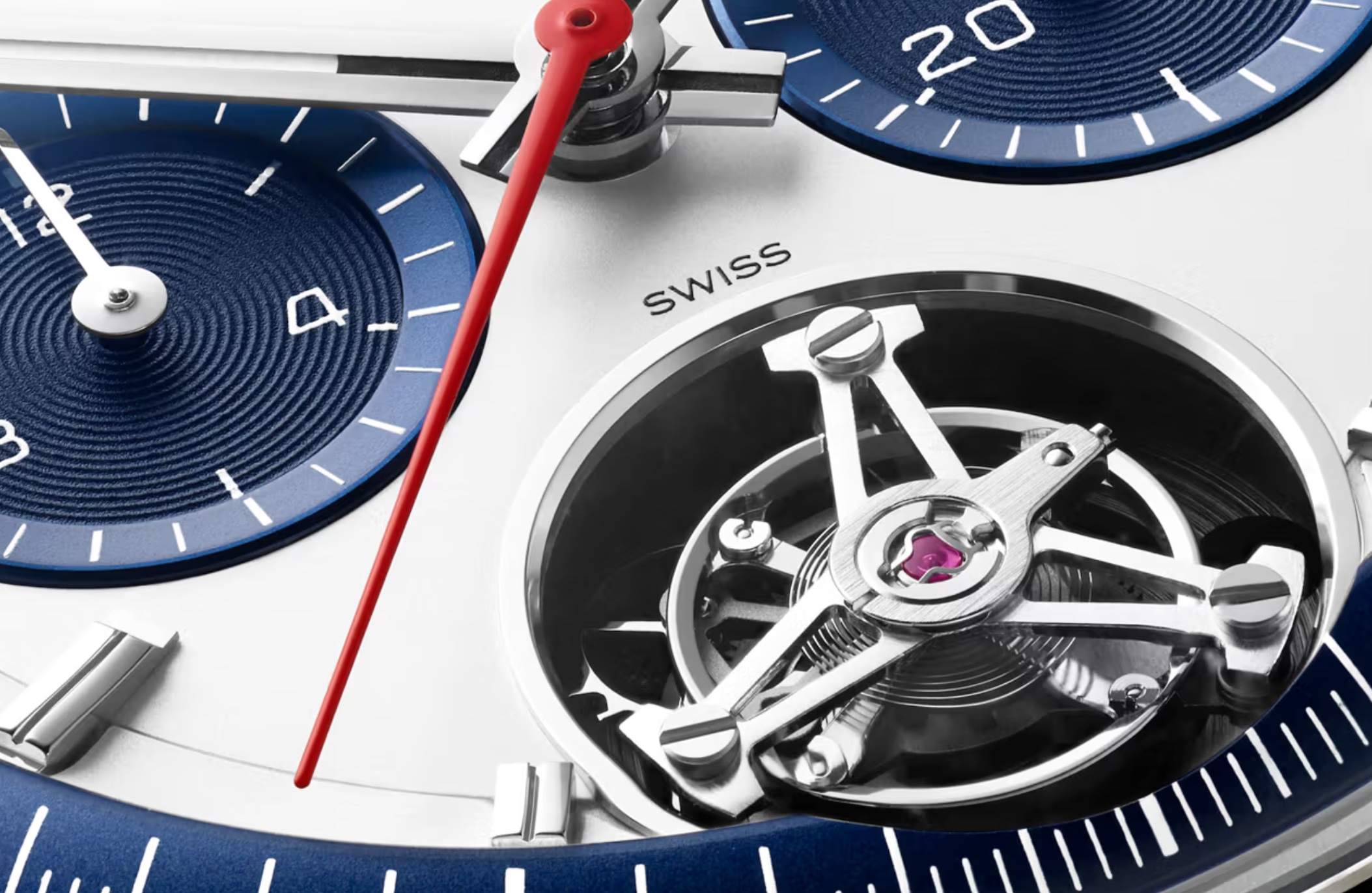 TAG Heuer Releases the Blue-Panda-Dial Carrera Chronograph Tourbillon